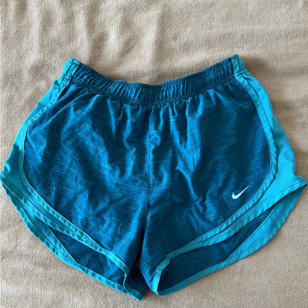 BLUE NIKE RUNNING SHORTS